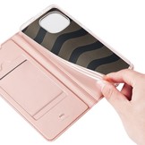 Pro Serie slim wallet Roze Goud hoes voor de Xiaomi Mi 11