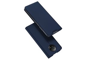 Dux Ducis - Pro Serie Slim wallet hoes - Xiaomi Redmi Note 9 -  Blauw