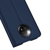 Pro Serie slim wallet Blauw hoes voor de Xiaomi Redmi Note 9
