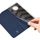 Pro Serie slim wallet Blauw hoes voor de Xiaomi Redmi Note 9