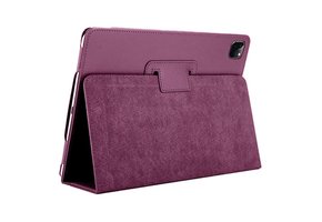 Lunso - Stand flip sleepcover hoes - iPad Pro 11 inch (2020) - Paars