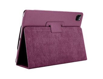 Lunso - Stand flip sleepcover hoes - iPad Pro 11 inch (2020) - Paars