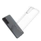 Softcase hoes Transparant voor de Samsung Galaxy S21