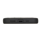 iPhone 12 Mini Leren Backcover hoes - Zwart
