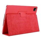 Stand flip sleepcover hoes Rood voor de iPad Pro 11 inch (2020)