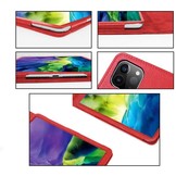 Stand flip sleepcover hoes Rood voor de iPad Pro 11 inch (2020)