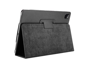 Lunso - Stand flip sleepcover hoes - iPad Pro 11 inch (2020) - Zwart
