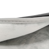 Stijlvolle zachte sleeve hoes Zwart met neopreen bescherming voor 15 inch laptops