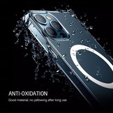 Acryl Magsafe softcase hoes Transparant voor de iPhone 12 en iPhone 12 Pro