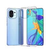 Softcase hoes Transparant voor de Xiaomi Mi 11