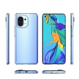 Softcase hoes Transparant voor de Xiaomi Mi 11