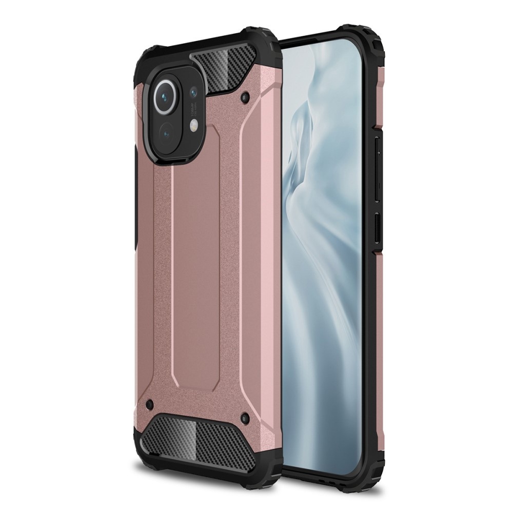 Armor Guard backcover hoes Rose Goud voor de Xiaomi Mi 11