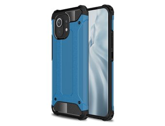 Lunso - Armor Guard backcover hoes - Xiaomi Mi 11 - Licht Blauw