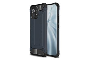 Lunso - Armor Guard backcover hoes - Xiaomi Mi 11 - Blauw