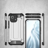 Armor Guard backcover hoes Zilver voor de Xiaomi Mi 11