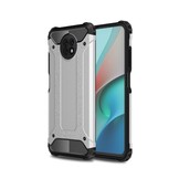 Armor Guard backcover hoes Zilver voor de Xiaomi Redmi Note 9