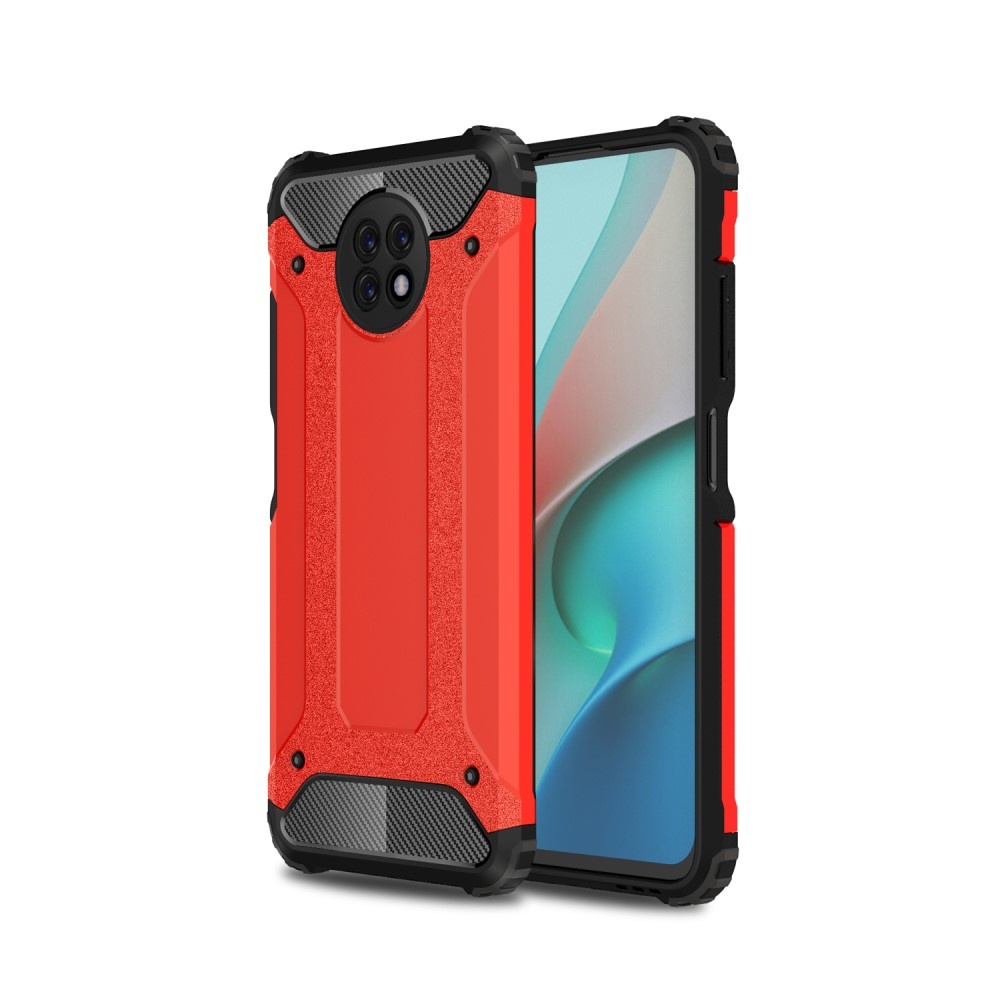 Armor Guard backcover hoes Rood voor de Xiaomi Redmi Note 9