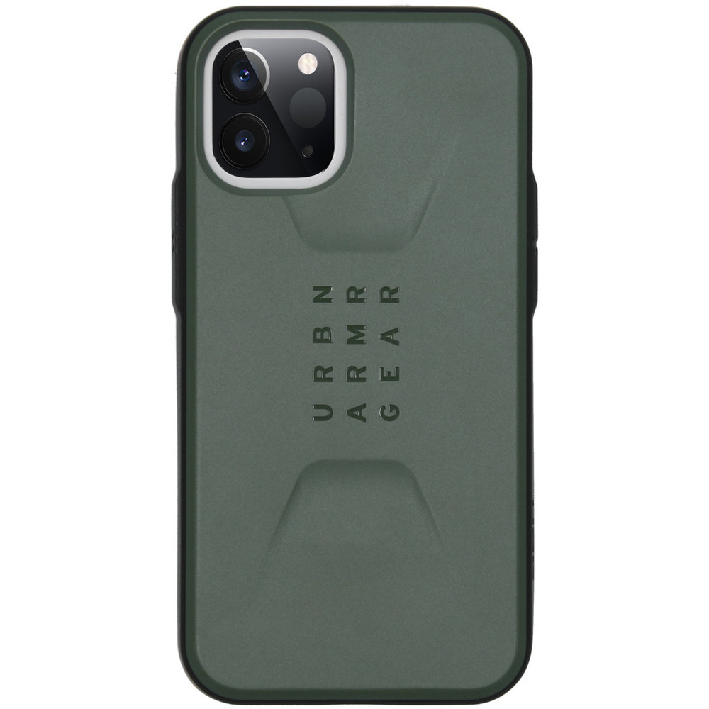 Bakkerij Het pad Ineenstorting UAG - Civilian backcover hoes - iPhone 12 Mini - Groen