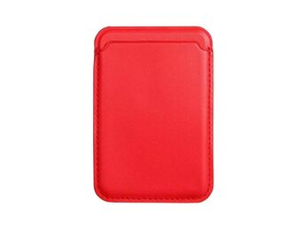 Lunso - iPhone 12/13/14 Serie - Magsafe cardholder / pasjeshouder - Rood