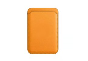 Lunso - iPhone 12/13/14 Serie - Magsafe cardholder / pasjeshouder - Oranje