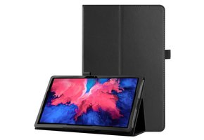 Lunso - Stand flip sleepcover hoes - Lenovo Tab P11 Pro - Zwart