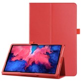 Stand flip sleepcover hoes Rood voor de Lenovo Tab P11 Pro