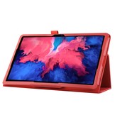 Stand flip sleepcover hoes Rood voor de Lenovo Tab P11 Pro