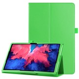 Stand flip sleepcover hoes Groen voor de Lenovo Tab P11 Pro