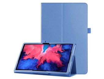 Lunso - Stand flip sleepcover hoes - Lenovo Tab P11 Pro - Lichtblauw