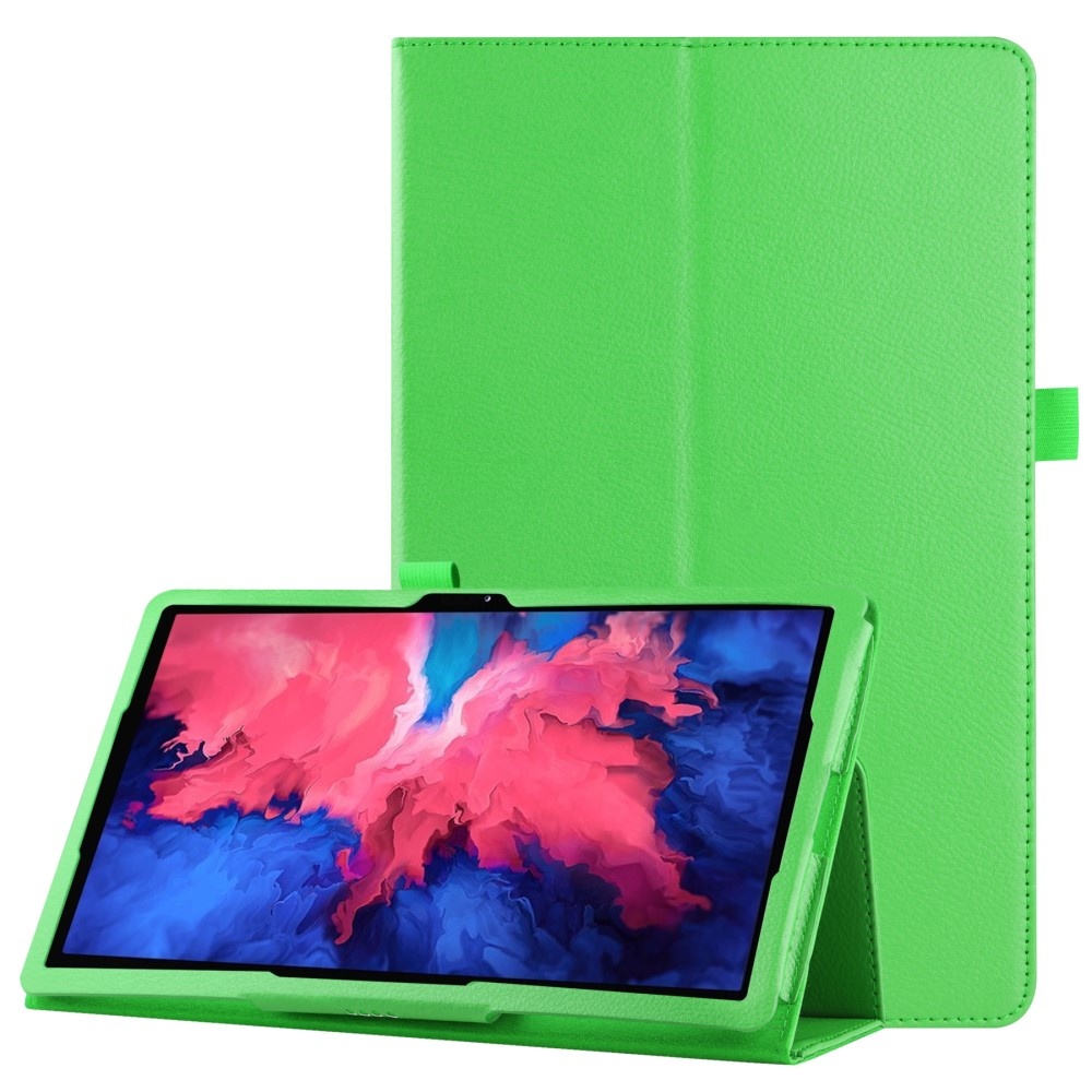 Stand flip sleepcover hoes Groen voor de Lenovo Tab P11 / P11 Plus