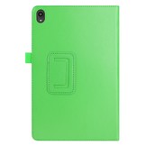 Stand flip sleepcover hoes Groen voor de Lenovo Tab P11 / P11 Plus