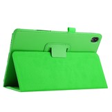Stand flip sleepcover hoes Groen voor de Lenovo Tab P11 / P11 Plus