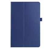 Stand flip sleepcover hoes Donkerblauw voor de Lenovo Tab P11 / P11 Plus