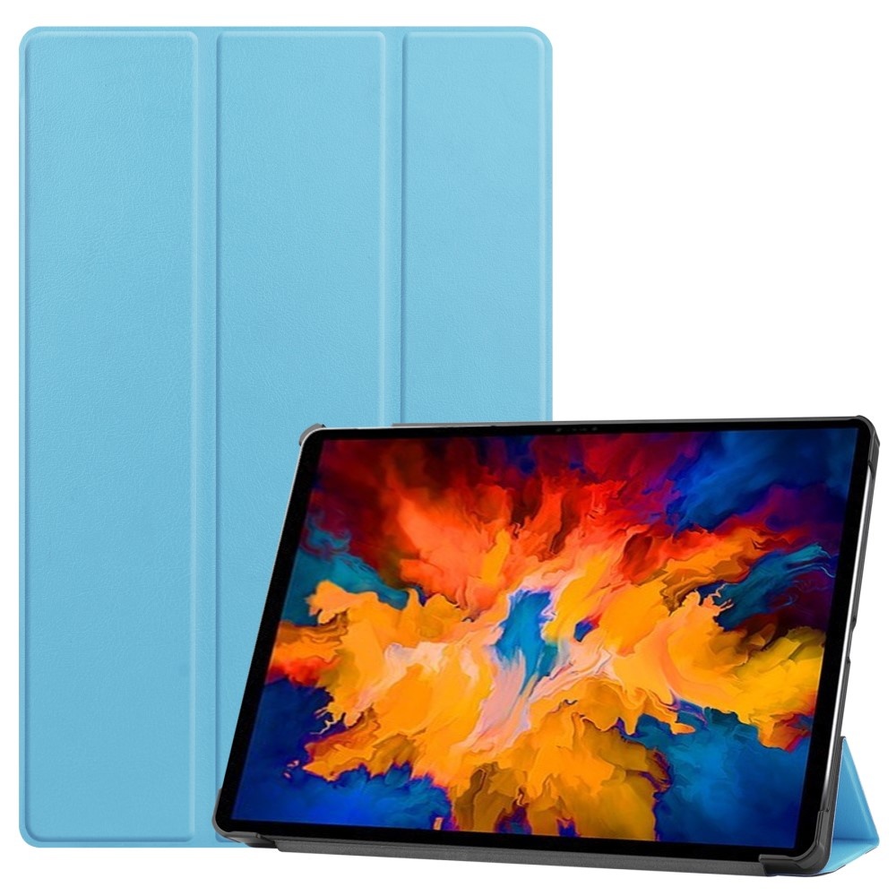 3-Vouw sleepcover hoes Lichtblauw voor de Lenovo Tab P11 Pro