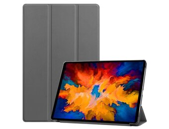 3-Vouw sleepcover hoes - Lenovo Tab P11 Pro  - Grijs