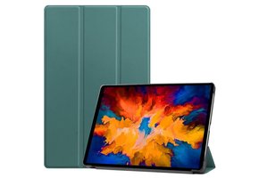 3-Vouw sleepcover hoes - Lenovo Tab P11 Pro  - Groen