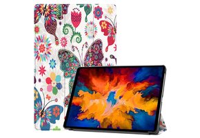 3-Vouw sleepcover hoes - Lenovo Tab P11 Pro - Vlinders