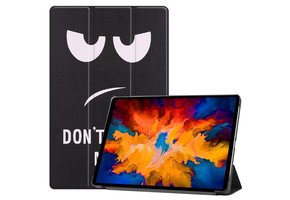 3-Vouw sleepcover hoes - Lenovo Tab P11 Pro - Don't Touch