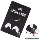 3-Vouw sleepcover hoes Don't Touch voor de Lenovo Tab P11 Pro