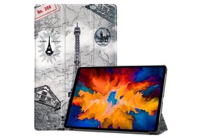 3-Vouw sleepcover hoes - Lenovo Tab P11 Pro - Eiffeltoren
