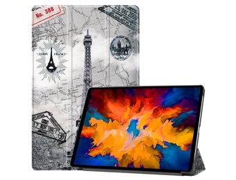 3-Vouw sleepcover hoes - Lenovo Tab P11 Pro - Eiffeltoren