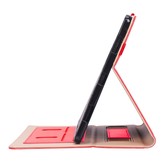 Luxe stand flip sleepcover hoes Rood voor de Lenovo Tab P11 Pro