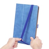 Luxe stand flip sleepcover hoes Blauw voor de Lenovo Tab P11 Pro