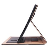 Luxe stand flip sleepcover hoes Zwart voor de Lenovo Tab P11 en Lenovo Tab P11 Plus