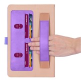 Luxe stand flip sleepcover hoes Paars voor de Lenovo Tab P11 / P11 Plus