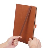 Luxe stand flip sleepcover hoes Bruin voor de Lenovo Tab P11 / P11 Plus