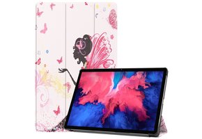 3-Vouw sleepcover hoes - Lenovo Tab P11 / P11 Plus - Fee