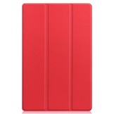 3-Vouw sleepcover hoes Rood voor de Lenovo Tab P11 / P11 Plus