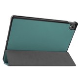 3-Vouw sleepcover hoes Groen voor de Lenovo Tab P11 / P11 Plus