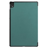 3-Vouw sleepcover hoes Groen voor de Lenovo Tab P11 / P11 Plus